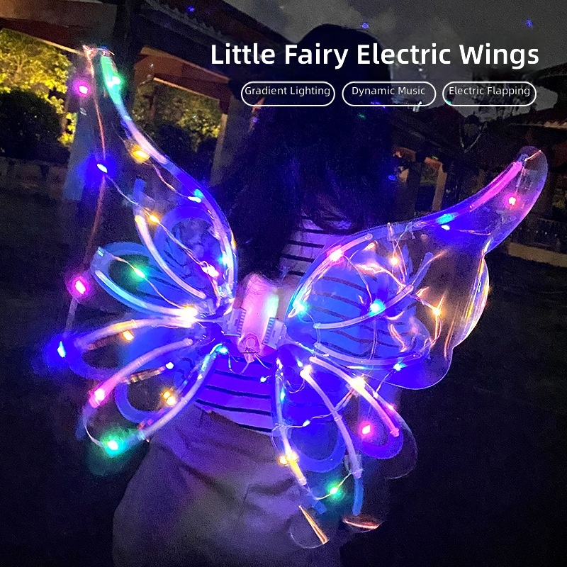 Dog Toys - LED Light Up Electric Wings, Colorful
