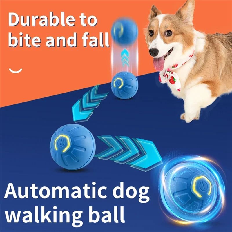 AT84-2PCS Smart Dog Ball Elect - Automatic Moving Dog Ball review and price