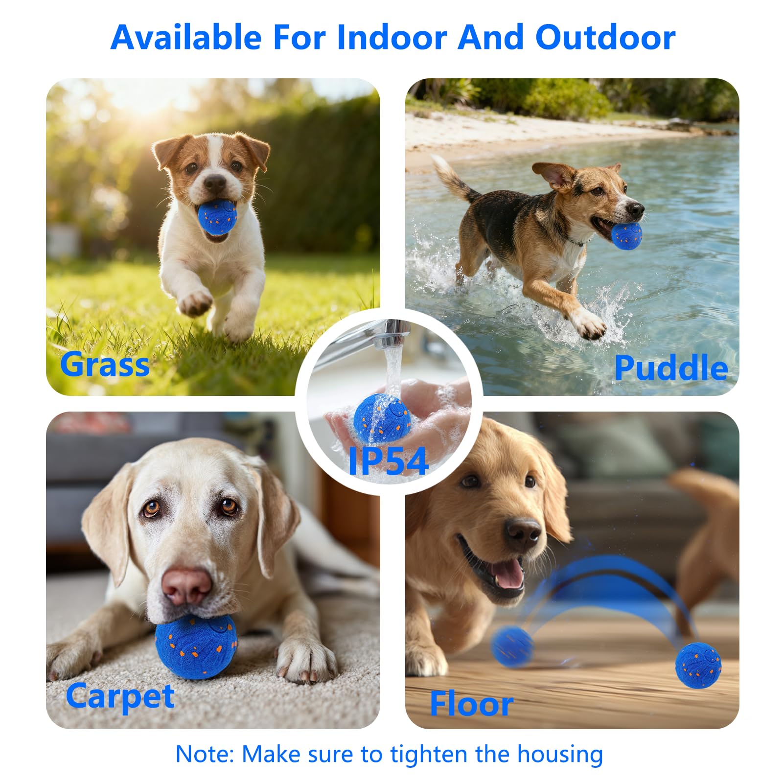 Interactive Dog Ball, Automati - Automatic Moving Dog Ball review and price