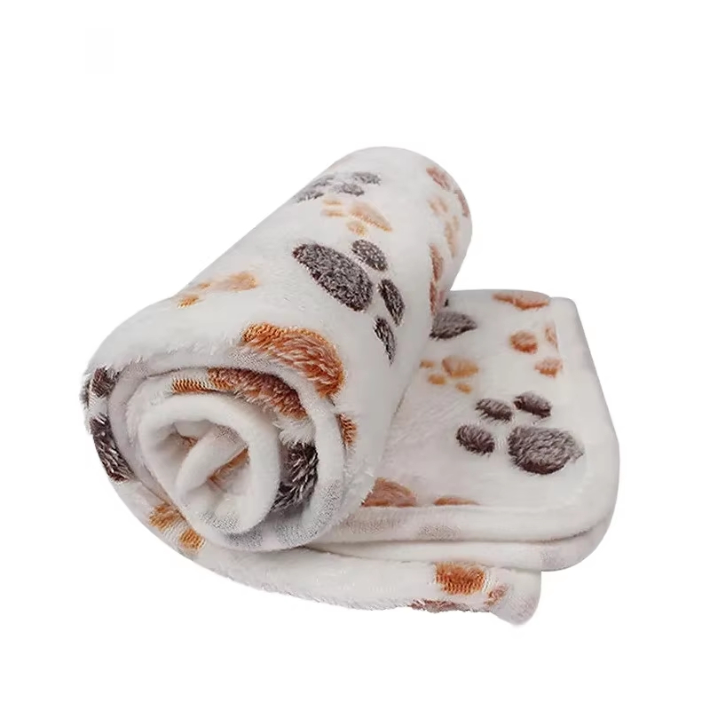 1/3pcs Cute Pet Blankets Paws  - Pet Beds review and price