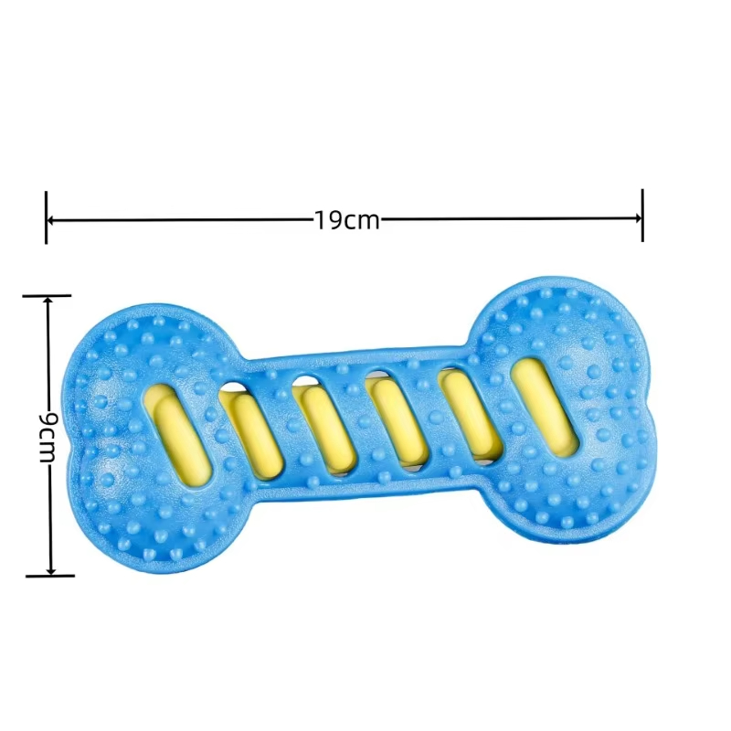 Pet Dog Chew Toys Rubber Bone  - Indestructible Dog Chew Toy review and price