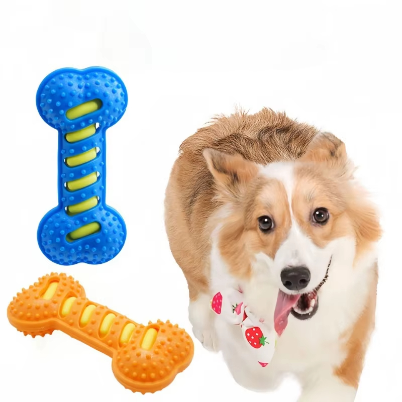 Pet Dog Chew Toys Rubber Bone  - Indestructible Dog Chew Toy review and price