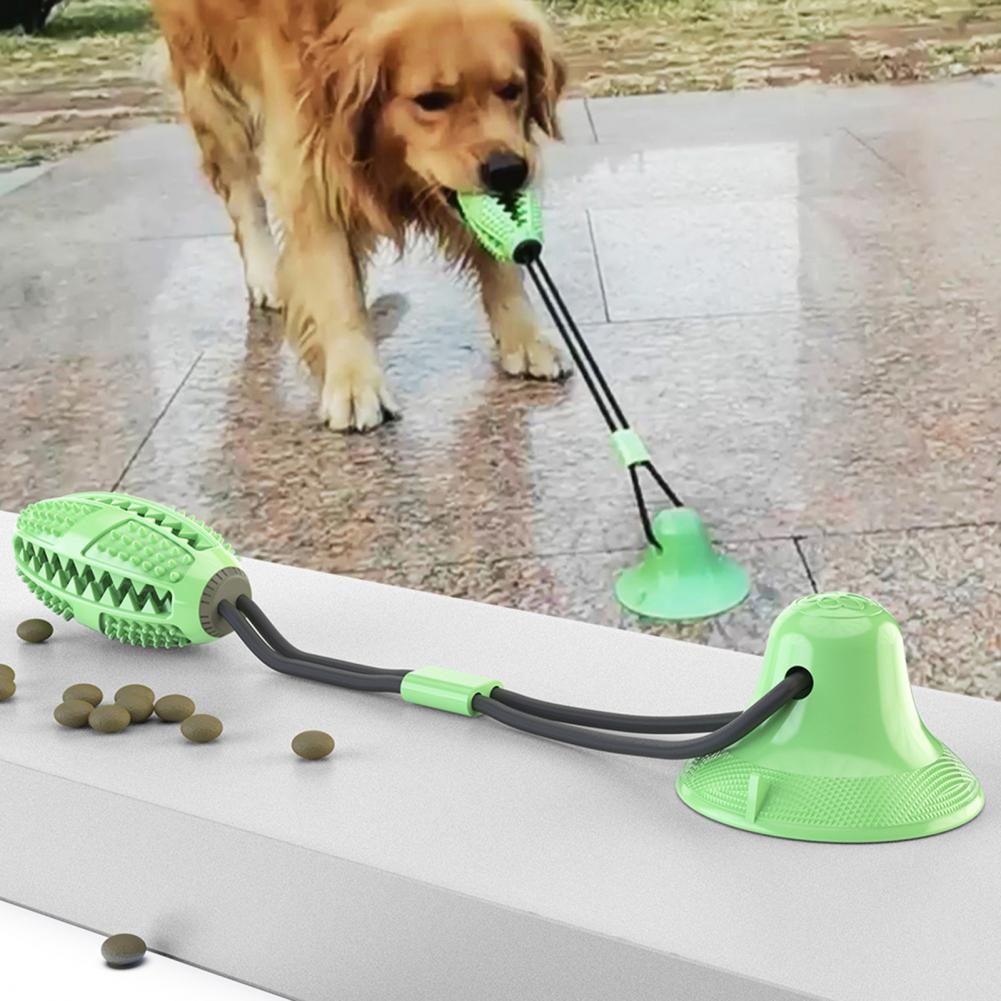 Dog Chew Toys for Aggressive C - Rubber Treat Dispensing Dog Toy review and price