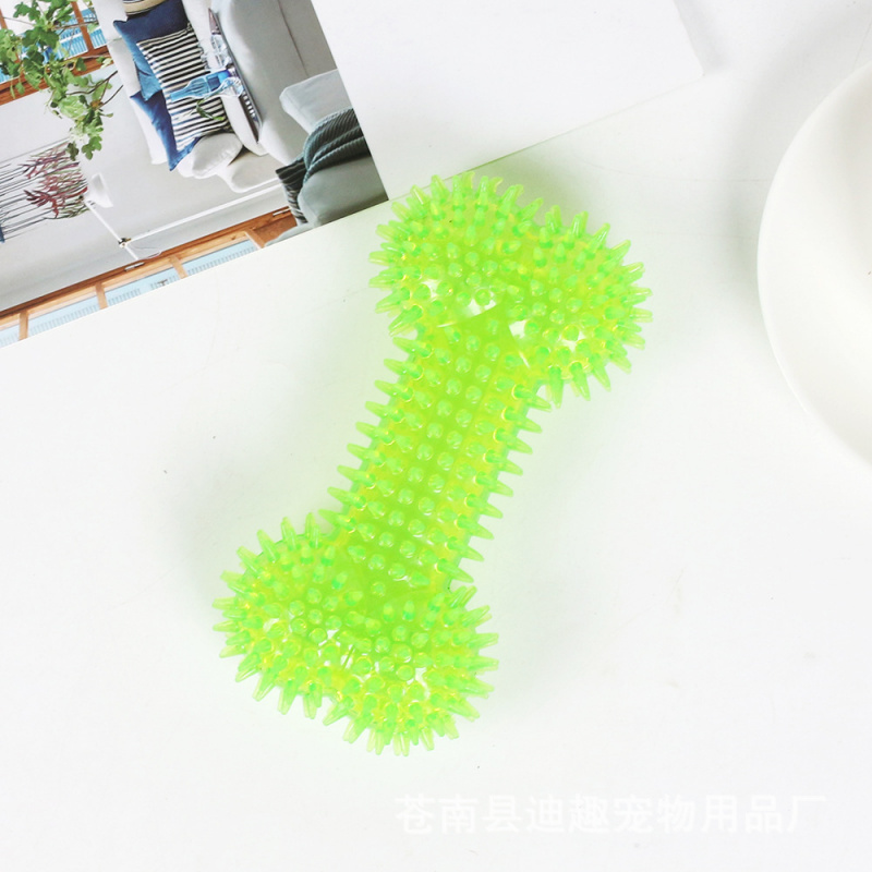 Pet toy for large dogs, rubber - Teeth Cleaning Dog Chew Bone review and price