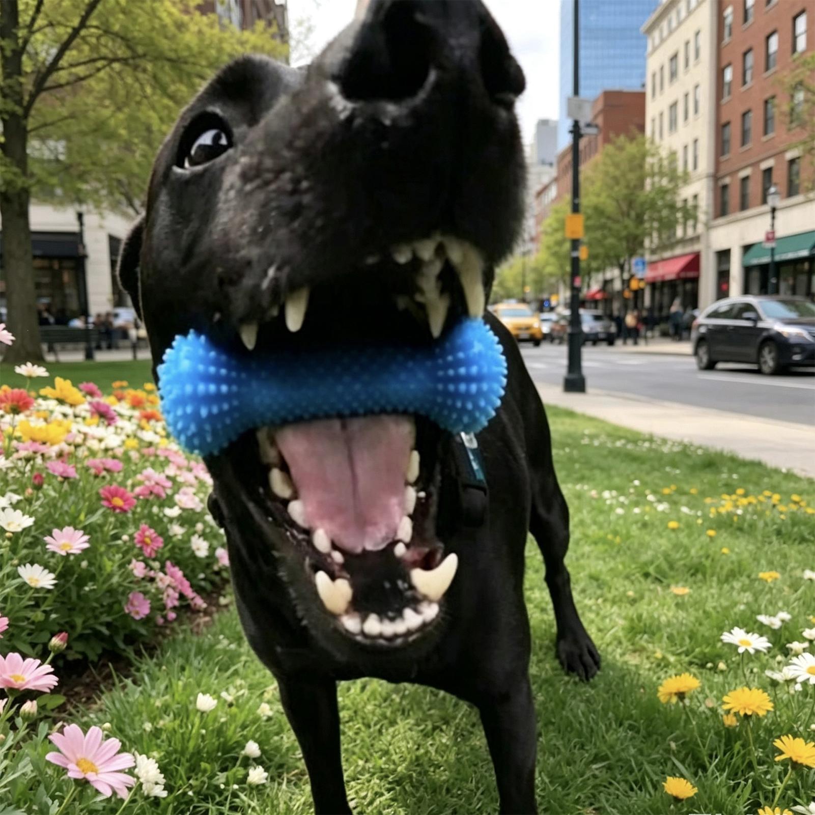 Dog Toothbrushing Toys Chewer  - Interactive Squeaky Plush Dog Toy review and price