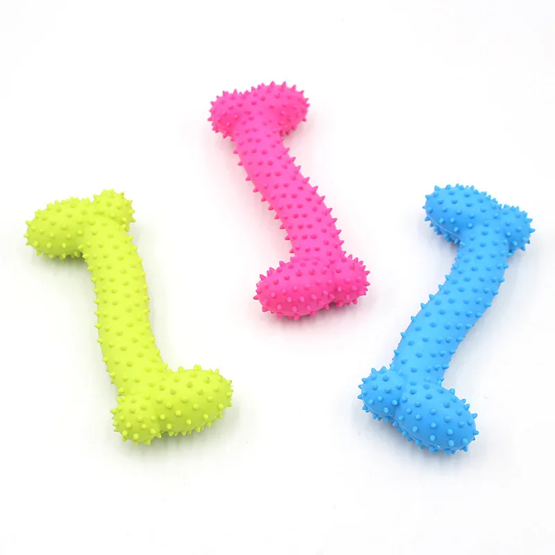 Durable Pet TPR Solid Rubber B - Teeth Cleaning Dog Chew Bone review and price