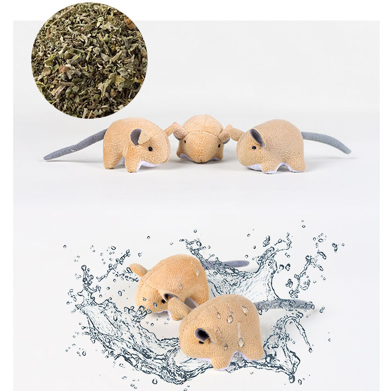 Plush Catnip Mice Toys For Cat - Catnip Interactive Plush Mouse review and price
