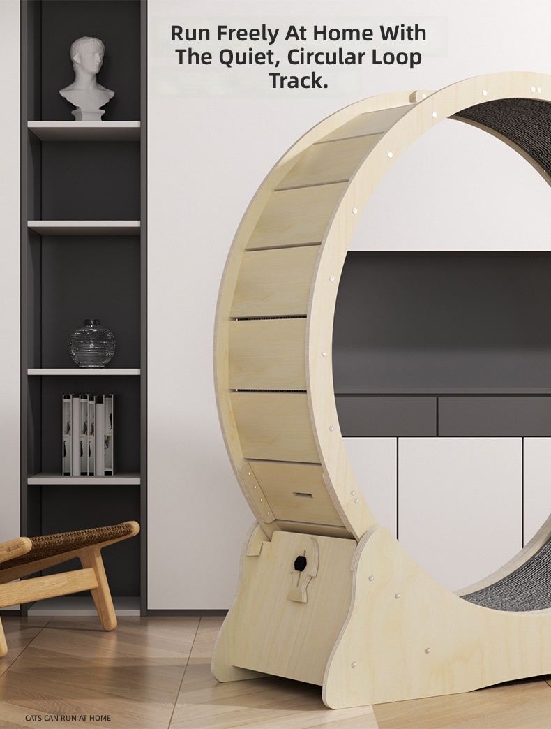Cat Treadmill, Self-Installing - Cat Toys review and price
