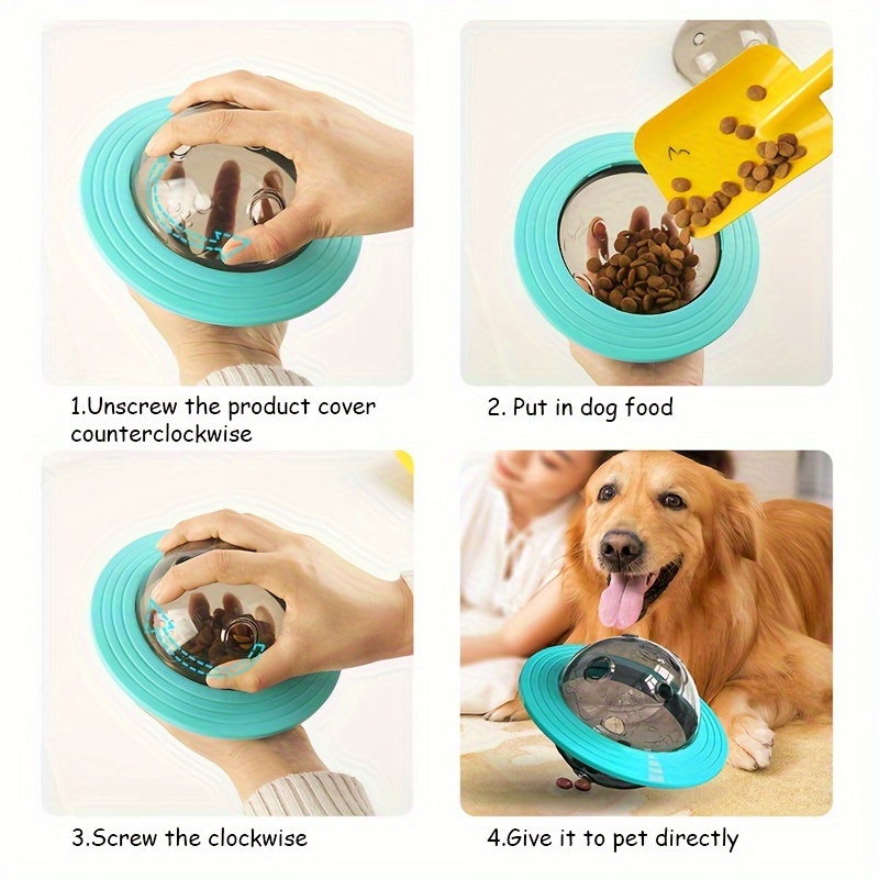 Dog Toys Slow Feeder, Treat Di - Dog Puzzle Feeder Toy review and price