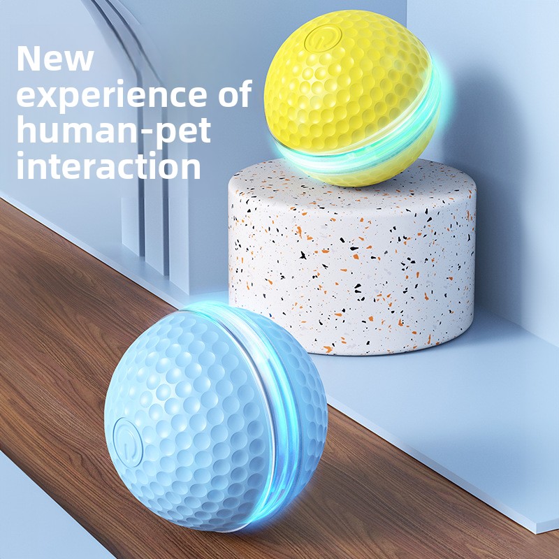 Indestructible Honeycomb Rubbe - Automatic Moving Dog Ball review and price