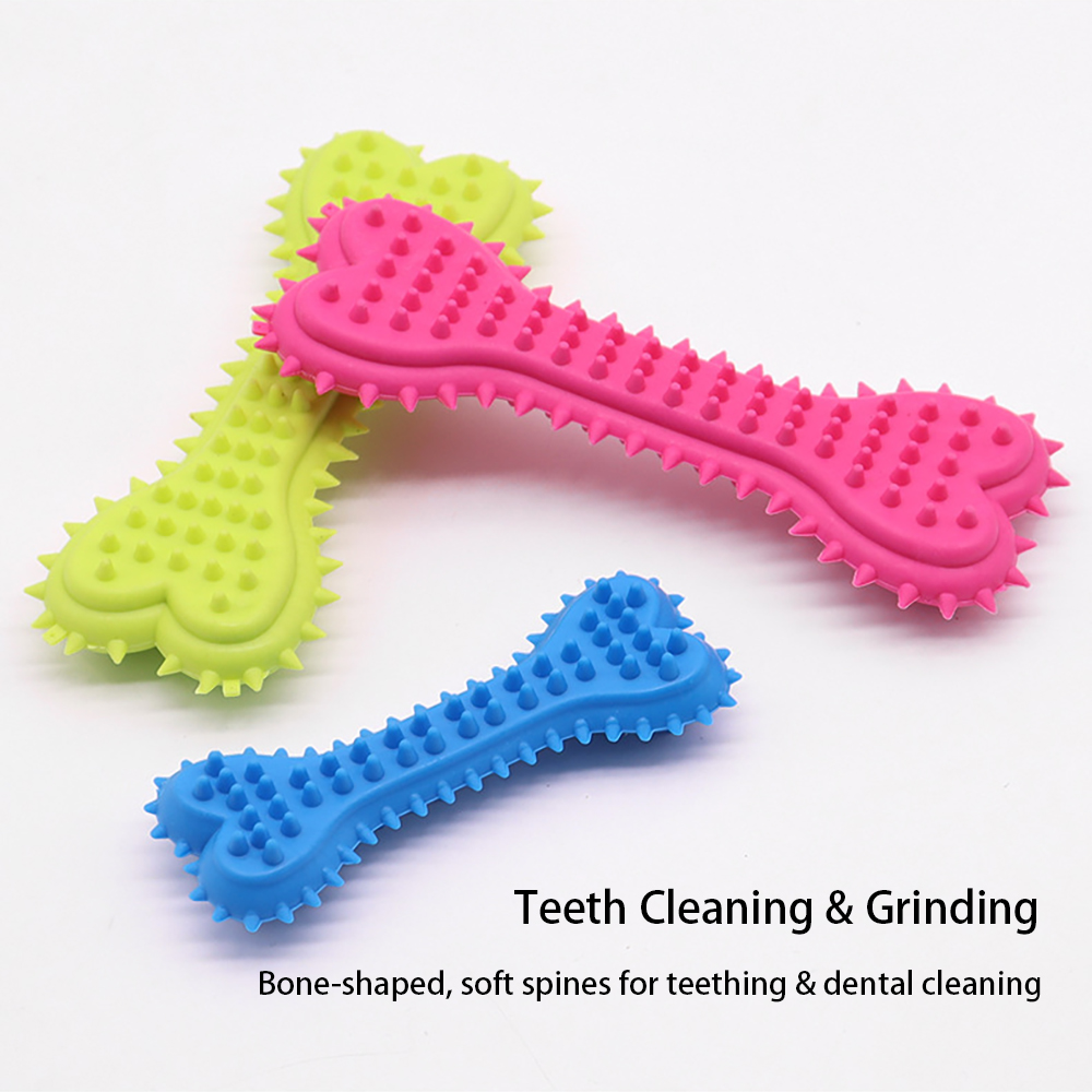 Pet Toys Bone Shape Teething S - Teeth Cleaning Dog Chew Bone review and price
